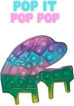 Regenboog Piano | Pop it Fidget 2021 - Tiktok Trend - Speelgoed | Regenboog pop it voor kinderen - Bubbel pop