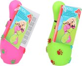 maxxpro Honden Speelgoed Kegel - Puppy Speelgoed - 1 Willekeurige Kleur - Hondenspeeltje - Groen of Roze