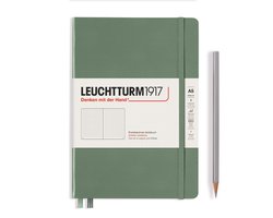 Leuchtturm1917 A5 Medium Notitieboek dotted Olive - Notebook - 4004117609381