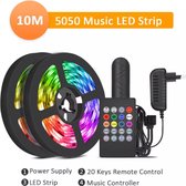 led strip 10 meter waterdicht - led 10 meter - led strip 10 meter multi color - led strip met afstandsbediening -