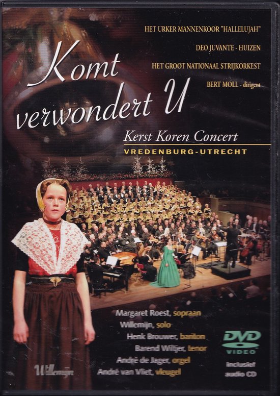 Komt Verwondert U Kerst Koren Concert - Diverse koren en artiesten, dvd met cd
