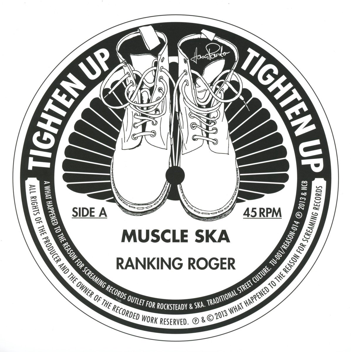 Ranking Roger - Muscle Ska (7" Single)