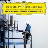 Gewandhausorchester Leipzig, Andris Nelsons - Bruckner: Symphonies Nos. 1 & 5/Wagner: Tristan (2 CD)