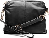 Chabo Bags - Bardot Gold - Crossbodytas  - Leer - Zwart