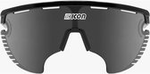 Scicon - Fietsbril - Aerowing Lamon - Zwart Gloss - Multimirror Lens Zilver