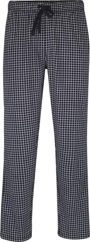Pantalon de pyjama long homme Ceceba - bleu foncé à carreaux blancs - Taille: 4XL