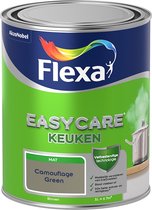 Flexa Easycare Muurverf - Keuken - Mat - Mengkleur - Camouflage Green - 1 liter