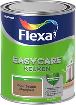 Flexa Easycare Muurverf - Keuken - Mat - Mengkleur - Puur Sesam - 1 liter