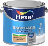 Flexa Easycare Muurverf - Badkamer - Mat - Mengkleur - Midden Walnoot - 2,5 liter