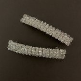 Geshe-Haarspeld handgemaakt kristal kralen-9cm lang
