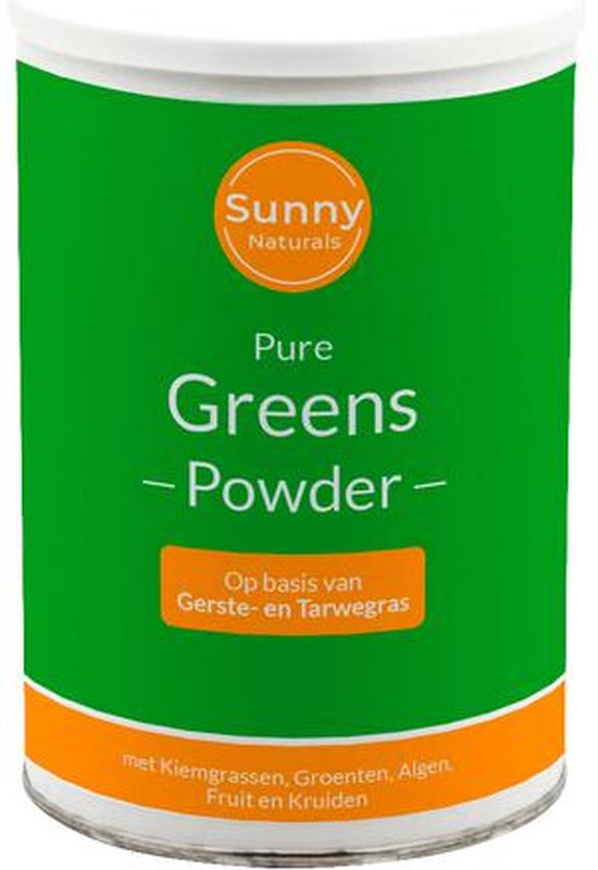 Sunny Naturals Greens Powder - 300 gram | bol.com