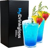 2x Multiglass London 40cl l Onbreekbare kunststof l Plastic drinkglazen
