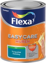 Flexa Easycare Muurverf - Mat - Mengkleur - Turquoise Holiday - 1 liter