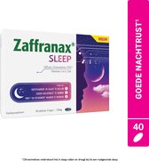 Zaffranax® Sleep 40 Tabletten - Slaap, Vermoeidheid, Stressmomenten