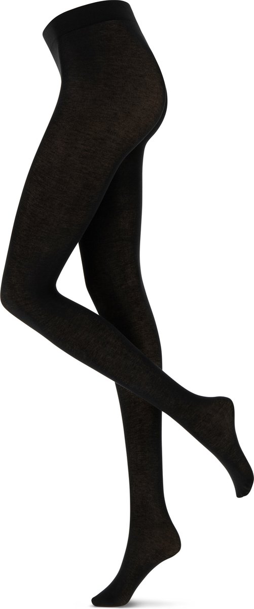 Oroblu Cheryl Cashmere blend Maillot - Kleur Zwart - Maat XL