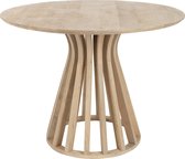 Tafel | hout | naturel | 110x110x (h)82.5 cm