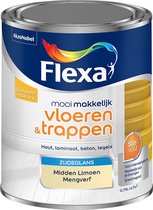 Flexa Mooi Makkelijk Verf - Vloeren en Trappen - Mengkleur - Midden Limoen - 750 ml