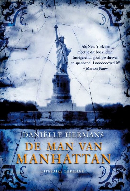 Cover van het boek 'De man van Manhattan' van Daniëlle Hermans