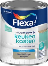 Flexa Mooi Makkelijk Verf - Keukenkasten - Mengkleur - Mooi Olijfgroen - Mooi Makkelijk - 750 ml