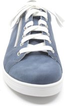 Durea  6253 682 9620 Jeansblauwe sneaker met rits