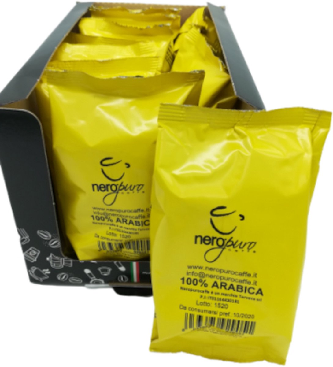 Espresso koffie cups - geschikt voor Nespresso - 100% Arabica - 100 stuks