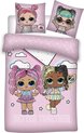 foto van L.o.l. Surprise! Dekbedovertrek 140 X 200 Cm Microfiber Roze