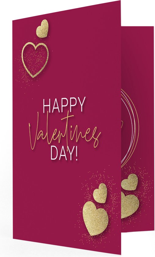 THNX - valentijnskaart - muziekkaart - valentijnsdag- persoonlijke boodschap toevoegen - valentijn