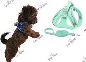 Hondenharnas | Puppy Tuigje | Geschikt voor teacup en toy breeds | Mint Groen | XXXS