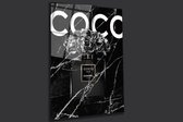 Coco chanel black-white 100x65 7mm Forex + plexiglas met luxe ophangsysteem