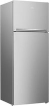 BEKO RDSE465K30SN- Vrijstaande dubbeldeurs koelkast 437L - Geroerd koud - L70x H185cm - Staalgrijs