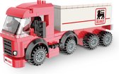Delhaize Vrachtwagen Speelgoed Blocks (Bouwset) | Building Block Toys Vrachtauto | Speelgoed voor kinderen jongens meisjes | Auto Voertuigen Lego Blokken