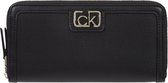 Calvin Klein - Z/A wallet lg - dames portemonnee - black