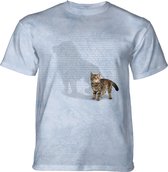 T-shirt Shadow of Power Cat Blue S