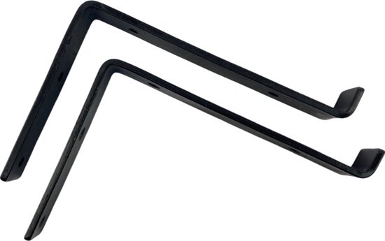 Blomus MODO wandplank 51 cm - kleur zwart - titanium gecoat staal - Bath & Living
