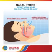 Sleepeze Remedies, 60 Neus strips voor een betere snurk-vrije nachtrust