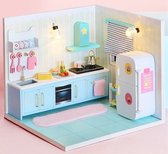 Miniatuur - Happy kitchen - met lijm