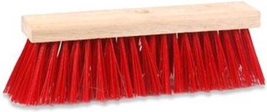 Synx Tools Straatbuiten Bezem 60cm - Nylon - Buitenbezem Synx Tools Straatbuiten Bezem 60cm - Nylon - Buitenbezem