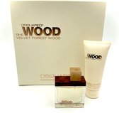 DSQUARED² - She Wood Velvet Forrest Wood giftset edp 50ml + Body Wash 100ml