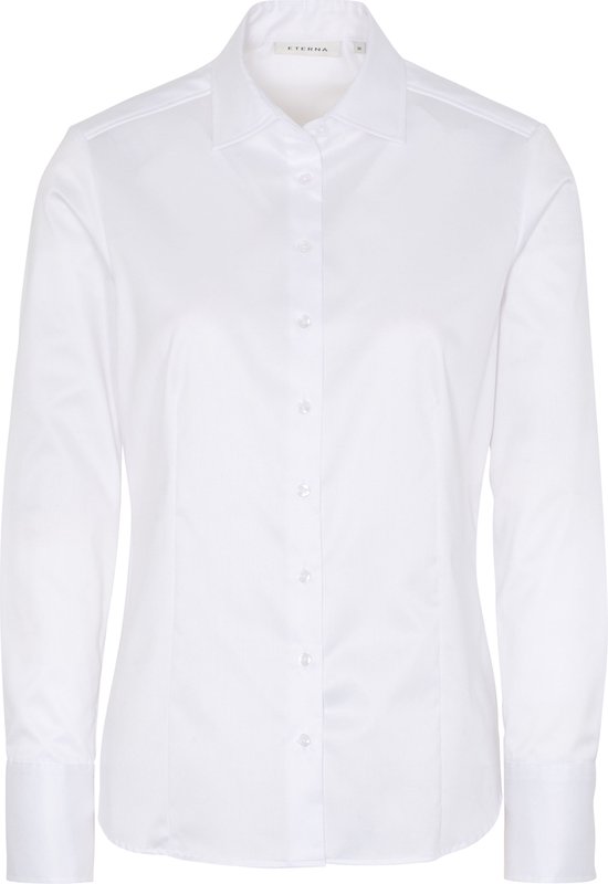 ETERNA dames blouse modern classic - wit - Maat: 46