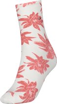 Tommy Hilfiger   1-Pack Printed Floral Dames Sokken - Maat 39-42