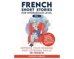 Omslag van French Short Stories for Intermediate Level