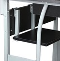 GIANTEX Bureau met boekenkast, computertafel, pc-tafel, bureautafel met zijplank rechts of links, kantoortafel, werktafel, 6 planken, pc-gamingtafel, laptoptafel, hout voor thuiskantoor (zwart GIANTEX Bureau met boekenkast, computertafel, pc-tafel, bureautafel met zijplank rechts of links, kantoortafel, werktafel, 6 planken, pc-gamingtafel, laptoptafel, hout voor thuiskantoor (zwart