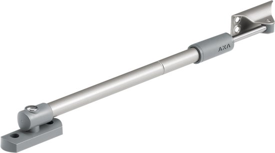 AXA Telescopische Raamuitzetter (type 35 EX) Staal Aluline (Zilverline): Naar buiten draaiend (35 cm).