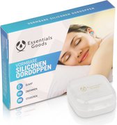 Essentials Goods Kneedbare Oordopjes Slapen Gehoorbescherming voor Volwassenen & Kinderen - Sleep Plugs Siliconen Earplugs - Oordoppen Zwemmen & Muziek - Oorbeschermers