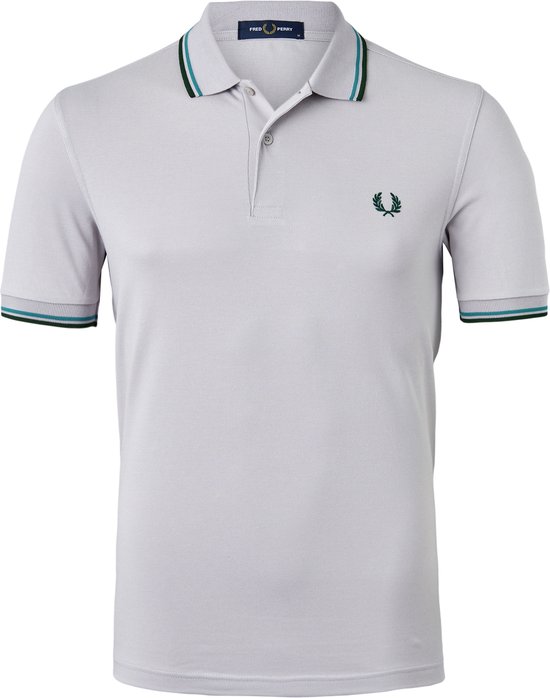 Fred Perry M3600 polo twin tipped shirt - Rain -  Maat: XL
