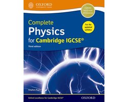 Omslag van Complete Physics for Cambridge IGCSE ® Student book