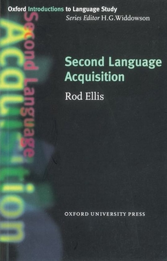 Second Language Acquisition - cover