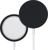 kwmobile hoesje voor charging pad voor Apple MagSafe Charger Pad - Cover voor draadloze oplader in zwart