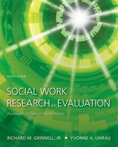 Social Work Research and Evaluation: Foundations o