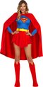 Déguisement FUNIDELIA Supergirl pour femme Kara Zor-El - Taille: L - Rouge